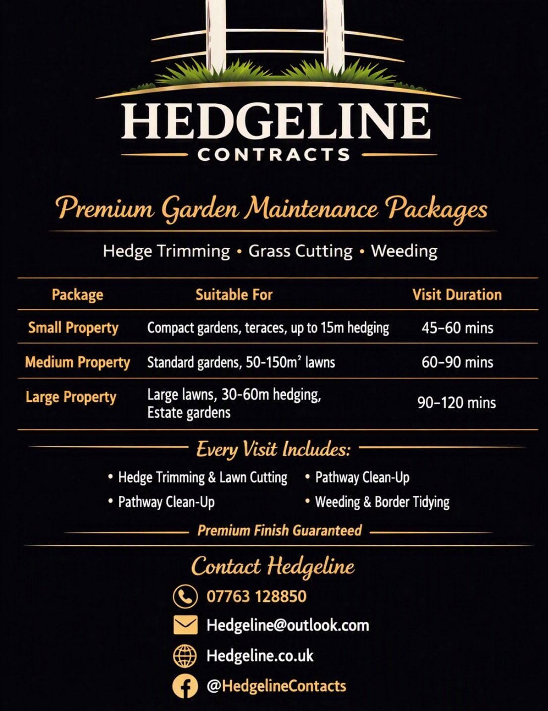 Garden maintenance packages